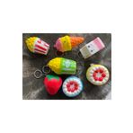 u-toys Squishy Yumuşak Sukuşi 7 Li Dondurma Pasta Süt Kutusu Ve Popcorn Stres Oyuncakları Sukuşi Set