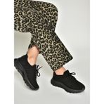 U239004004 Siyah Kumaş Spor Ayakkabı Sneakers