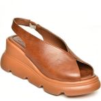 U312255009 Taba Kalın Tabanlı Kadın Sandalet