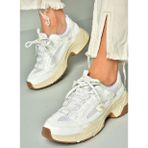 U312414209 Beyaz Kalın Tabanlı Spor Ayakkabı Sneakers