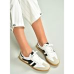 U652861409 Beyaz/Siyah Kadın Spor Ayakkabı Sneakers