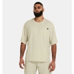 Ua Rival Waffle Crew Erkek Tişört 1383106 - S - Krem