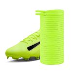 UamGlsob Nike Mercurial Ayakkabı için 5/32 '' (4mm) Futbol Ayakkabı Dantelleri, Futbol Sneakers için İnce Düz Ayakkabı Bağcığı Yedek Dizeleri, Neon Yeşili, 63''/160cm