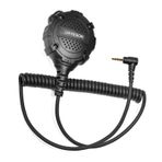 UAYESOK Walkie Talkie Hoparlör Mikrofonu, 1 Kutuplu 2,5 mm El Telsiz Mikrofonu, Uzaktan Omuz Mikrofonu, Motorola Talkabout TLRK T92 H2O T62 T82 T80 T81 XT180 RT45 Security 2 Way Radyo Aksesuarları