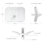 Ubiquiti Lbe-M5-23 5ghz 23DBI 20KM Ptp/ptmp Diş Ortam Access Point(Adaptörlü) - Tek Seçenek