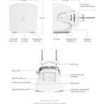Ubiquiti Wave-Ap 1 Port 2.5gb Poe / 1 Port 10G Sfp+ 60GHZ 30 Derece 5.4gbps Ptmp Diş Ortam Access Point - Tek Seçenek