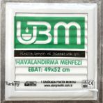 Ubm Banyo Wc Havalandırma Menfezi - 49 X 52 CM