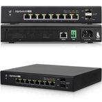 UBNT (ES-8-150W) 8 PORT GIGABIT POE 24V-48V 2 PORT SFP SWITCH -YÖNETİLEBİLİR