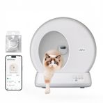 UBPet C10 Pro Kameralı Akıllı Kedi Tuvaleti – Entegre HD Kameralı, Otomatik Temizleme, Mobil Uygulama Kontrolü, Akıllı Sensörler, Sessiz Çalışma, Geniş İç Hacim, Koku Hediyeli