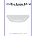 UBPet C10 Pro+ Kameralı Otomatik Akıllı Kedi Tuvaleti için Aparat/Buffle, Kum Sıçratma Önleyici