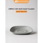 UBPet C20 Akıllı Kedi Tuvaleti Uyumlu Silikon Taban Matı | Antibakteriyel, Koku Yapmaz, Kolay Temizlik
