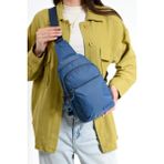 Üç Bölmeli Unisex Göğüs (Bodybag) Çantası Mavi (Model: 571-9N)