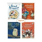 Üç Kedi Bir Canavar , Babamın Battaniyesi, Annemin Çantası , Kırmızı Kanatlı Baykuş 4 Kitap Set