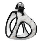 Uc Kilitli Simli Pelus Kedi Kopek Gogus Tasmasi 20-24 Cm Xxx-Small Beyaz