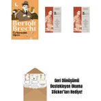 Üç Kuruşluk Opera + Bertolt Brecht - Bütün Oyunları 1 + Bertolt Brecht - Bütün Oyunları 1 (Ciltli) + Okuma Sticker'ları - 2397.6000000000004
