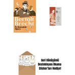 Üç Kuruşluk Opera + Bertolt Brecht - Bütün Oyunları 1 (Ciltli) + Okuma Sticker'ları - 1566