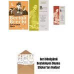 Üç Kuruşluk Opera + Bertolt Brecht - Bütün Oyunları 2 (Ciltli) + Bertolt Brecht - Bütün Oyunları 1 + Okuma Sticker'ları - 2740.5