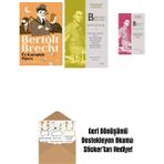 Üç Kuruşluk Opera + Bertolt Brecht - Bütün Oyunları 2 (Ciltli) + Bertolt Brecht - Bütün Oyunları 5 (Ciltli) + Okuma Sticker'ları - 3132
