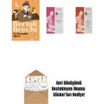 Üç Kuruşluk Opera + Bertolt Brecht - Bütün Oyunları 5 + Bertolt Brecht - Bütün Oyunları 1 + Okuma Sticker'ları - 2241