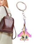 Uçak Anahtarlık Kolye, Uçak Modeli Charm Kolye | Çantalar, Çantalar, Araba Anahtarları ve Sırt Çantaları için Gerçekçi Tasarım Kolye Anahtarlık, Renkli, Refer to description