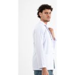 Uçak Medikal Beyaz Ceket Boy, Uzun Kol, Klasik Yaka, Doktor Önlüğü - 3XL
