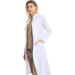 Uçak Medikal Beyaz Maxi Boy, Hakim Yaka, Doktor Önlüğü - 3XL