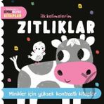 Uçan Fil Yayınları İlk Kelimelerim Siyah Beyaz Kitaplar Zıtlıklar