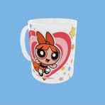 Uçan Kupa Powerpuff Gırls Temalı Blossom Figürlü Tasarım Arkadaş Kupa - 325 ml - 1 Adet