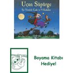 Uçan Süpürge Iyi Yürekli Cadı ve 4 Kafadar + Boyama Kitabı