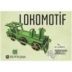 Uçandaire 3d Mekanik Puzzle Eğitici Oyuncak Lokomotif