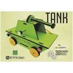 Uçandaire 3d Mekanik Puzzle Eğitici Oyuncak Tank