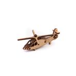 Uçandaire Ahşap 3d Yapboz Puzzle 12 Parça Helikopter