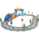Uçar Oyuncak Magic Blocks 62 Parça Tren Seti Parçalı Setler 73