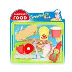 Uçar Oyuncak Tableware Food Sandviç Seti