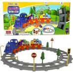 Uçar Tren Seti 36 Parça Eğitici Magic Blocks