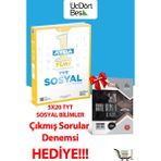 ÜçDörtBeş Yayınları 1 Ayda Tyt Tüm Sosyal Soru Bankası Çıkmış Sorular Hediyeli!