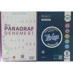 ÜçDörtBeş Yayınları 20 Adet Paragraf Deneme - Türkçe Deneme