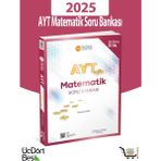 ÜçDörtBeş Yayınları 2025 AYT Üniversite Hazırlık Matematik Soru Bankası Tüm Sorular Video Çözümlü