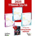 ÜçDörtBeş Yayınları -2025 Model Tyt Matematik-Türkçe-Fizik Soru Bankası Çıkmış Sorular Hediyeli!