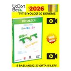 Üçdörtbeş Yayınları 2026 Tyt Biyoloji 20 Lu Deneme+Tablet Kalem Dahil Set Hemen Al Sınava Hazırlan