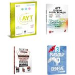 ÜçDörtBeş Yayınları 3D + Benim Hocam ve AYT Edebiyat Denemeleri