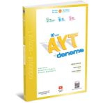ÜçDörtBeş Yayınları AYT 10’lu Edebiyat - Sosyal 1 Deneme Üniversite Hazırlık Sınav Bilgisi