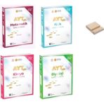 ÜçDörtBeş Yayınları AYT Matematik Fizik Kimya ve Biyoloji Soru Bankası 4’lü Set - Telefon Tutucu
