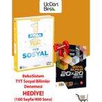 ÜçDörtBeş Yayınları Tyt 1 Ayda Tüm Sosyal Soru Bankası Beko Sistem 20X20 Sosyal Bilimler Denemesi Hediyeli