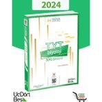 ÜçDörtBeş Yayınları TYT Biyoloji 2024 Model Soru Bankası Üniversite Hazırlık İçin Ciltli Kitap