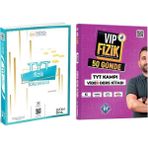 Üçdörtbeş Yayınları TYT Fizik Soru Bankası ve Vip Fizik 50 Günde TYT Kampı Video Ders Kitabı