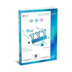 ÜçDörtBeş Yayınları TYT Matematik Deneme Sınavı 12 Adet YKS 2022