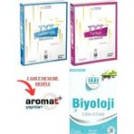 ÜçDörtBeş Yayınları TYT Matematik-Türkçe + Palme TYT Biyoloji + 1 Adet Aromat Deneme