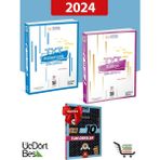 ÜçDörtBeş Yayınları TYT Matematik-Türkçe Soru Bankası Seti 2024 Model TYT Tüm Dersler Çıkmış Sorular li!