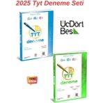 ÜçDörtBeş Yayınları Tyt Matematik Tyt Fen Deneme Seti 2025